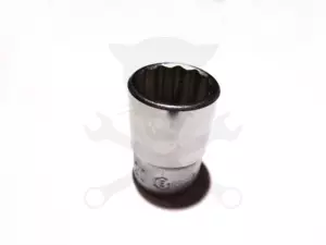 Dugókulcs - crowafej 1/2" 12 szög normál 20 mm Genius