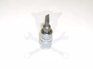 Rátűzőkulcs - crowa+bit 1/4" lapos 4 mm