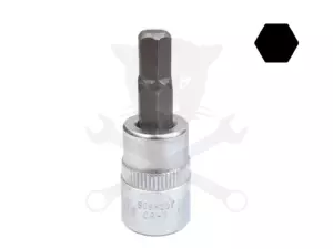 Rátűzőkulcs - crowa+bit 3/8" imbusz 07 mm