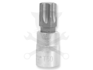 Rátűzőkulcs - crowa+bit 3/8" torx T60