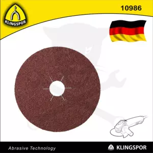 Fíbertárcsa 115x22 mm P120 - fémre - CS 561 KLN