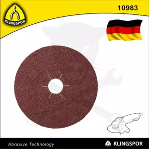 Fíbertárcsa 115x22 mm P 60 - fémre - CS 561 KLN