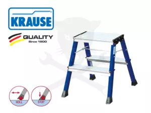 Rolly gurulós fellépő ALU, 2x2 fokos, Kék - MONTO-
