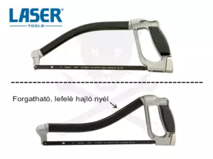 Fémfűrész 300 mm alacsony profilú, 180°-ban forg.- Laser