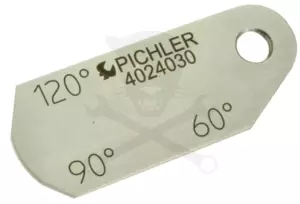 Pichler izzító gyertya-kúp szögmérő