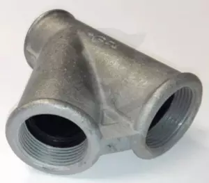 Homokfúvó géphez CLEMCO homokkimenet P-8 gumis Y elosztó 125 mm 1-1/4"