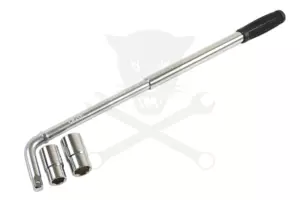 Kerékanya kulcs teleszkópos 350-550 mm 17x19 mm és 21x23 mm - Laser
