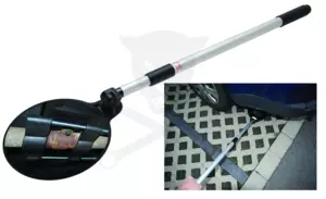 Tükör 200 mm teleszkópos 660-1090 mm ellenőrző, bombavizsgáló tükör