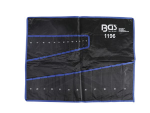 Csillag-villáskulcs készlet 25 db ÜRES TÁROLÓ TASAK 6-32 mm - BGS-hez