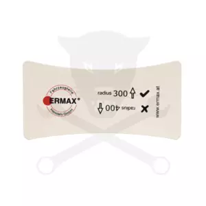Vizsgasori holttér tükörsablon - teherautós - Ermax