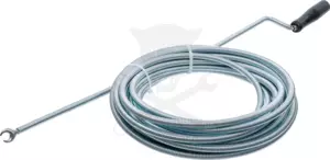 Csőtisztító spirál 10 méter x 10 mm - Fej átmérő: 20 mm - BGS