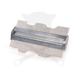 Kontúrmérő sablon 125 mm-es fém BGS