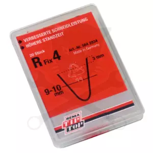 Gumi profilvágóhoz vágókés - kerekített profil - R Fix4. 9-10 mm -20 db