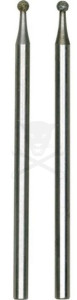 Szélvédő javító gyémánt-karbid fúrószár 2 db-os készlet - gömbfej 1.8 mm