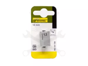 Dugókulcs - crowafej 1/4" 6 lap normál 12 mm Proxxon