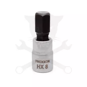Rátűzőkulcs - crowa+bit 1/4" Imbusz HX 8 Proxxon