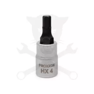Rátűzőkulcs - crowa+bit 1/4" Imbusz HX4 Proxxon