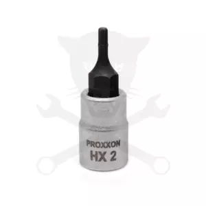 Rátűzőkulcs - crowa+bit 1/4" Imbusz HX2 Proxxon
