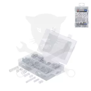 Rugó készlet 246 db-os - nyomó rugók - BGS