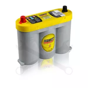 Akku OPTIMA YELLOW TOP  6V 55Ah 765A Közép pólus 255x90x185 mm