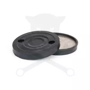 Gumipogácsa csápos emelőhöz 119/110 mm-es fémmel erősített