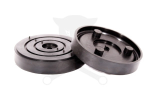 Gumipogácsa csápos emelőhöz 141/131 mm-es félperemes-körkörös-3poz