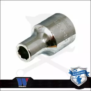 Lok-Typ Dugókulcs - crowafej 1/2"  8 mm 6 lap normál - Welzh