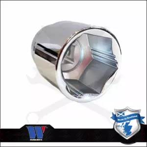 Lok-Typ Dugókulcs - crowafej 1/2" 32 mm 6 lap normál - Welzh