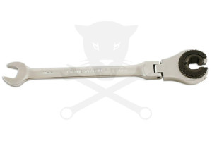 Fékcsőkulcs 11-es racsnis csuklós - Laser Tools