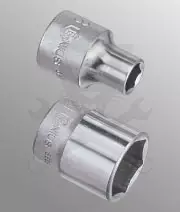 Dugókulcs - crowafej 3/8" 6 lap normál 06 mm Genius