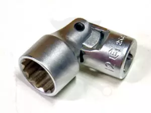 Dugókulcs - crowafej 1/4" 12 szög csuklós 6 mm Genius