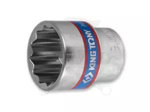 Dugókulcs - crowafej 3/8" 12 lap normál 19 mm