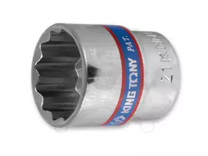 Dugókulcs - crowafej 3/8" 12 lap normál 21 mm