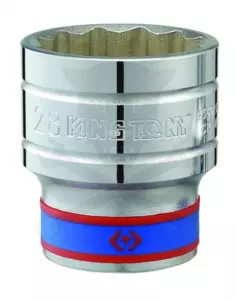 Dugókulcs - crowafej 1/2" 12 szög normál 36 mm King Tony