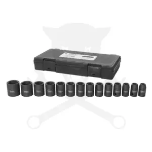 Dugókulcs - crowafej készlet 1/2" 6 lap normál 14 db - Roadcraft (RS4114)