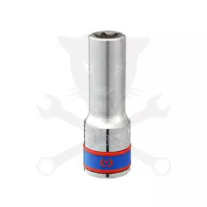 Dugókulcs - crowafej 1/2" belső torx hosszított E16 KingTony