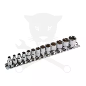 Dugókulcs - crowafej készlet 1/4" Gear Lock - Alldrive 13 db 4-14mm -TS20