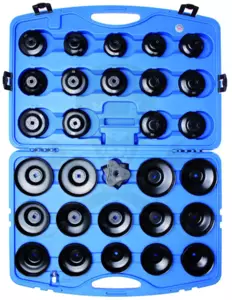 Olajszűrő leszedő kupak készlet 30 db-os BGS