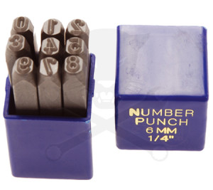 Beütő készlet SZÁM 2,5 mm-es BGS