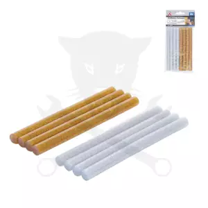 Ragasztórúd (ragasztópatron) 11 mm x 150 mm  8 db-os CSILLÁMOS -BGS
