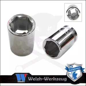 Lok-Typ Dugókulcs - crowafej 1/4" 11 mm 6 lap - Welzh