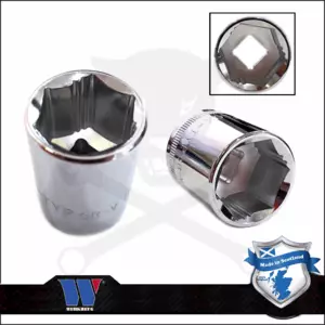 Lok-Typ Dugókulcs - crowafej 3/8" 21 mm 6 lap alacsony - Welzh