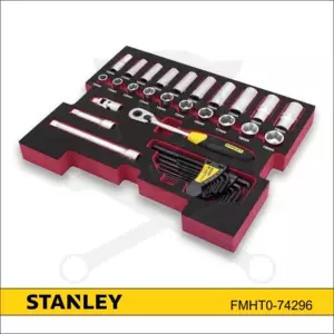Szerszámkészlet TSTAK tálcán - 3/8" 38r. - Stanley
