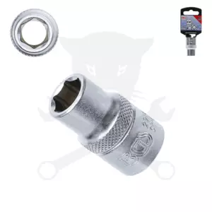 Dugókulcs - crowafej 1/2" 6 lap normál 12 mm BGS
