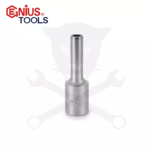 Dugókulcs - crowafej 3/8" 12 lap hosszú   9 mm Genius