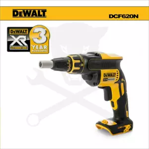 Gipszkarton-csavarozó, akku nélkül 18V - 6.35 mm DeWalt