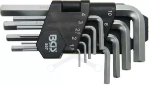 Imbuszkulcs készlet 09 db-os BGS