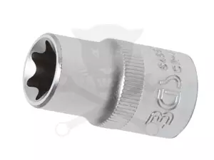Dugókulcs - crowafej 1/2" belső torx E16