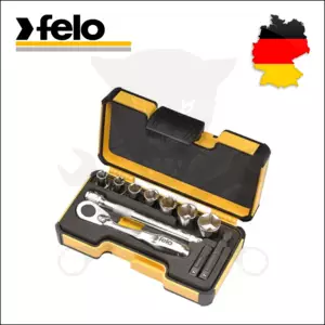 Dugókulcs készlet 1/4" 6 lap 5.5-13 mm 11 részes XS - Felo
