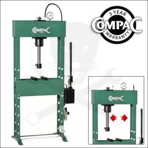 Prés 25 t hidro-pneumatilus kézi-karos - gyors dugattyú - Compac HP 25 G6